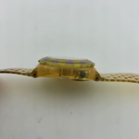 Swatch Jelly Bubbles SDK104 1991 Scuba 200 Collection RARE Upside Down Movement - Picture 6 of 14